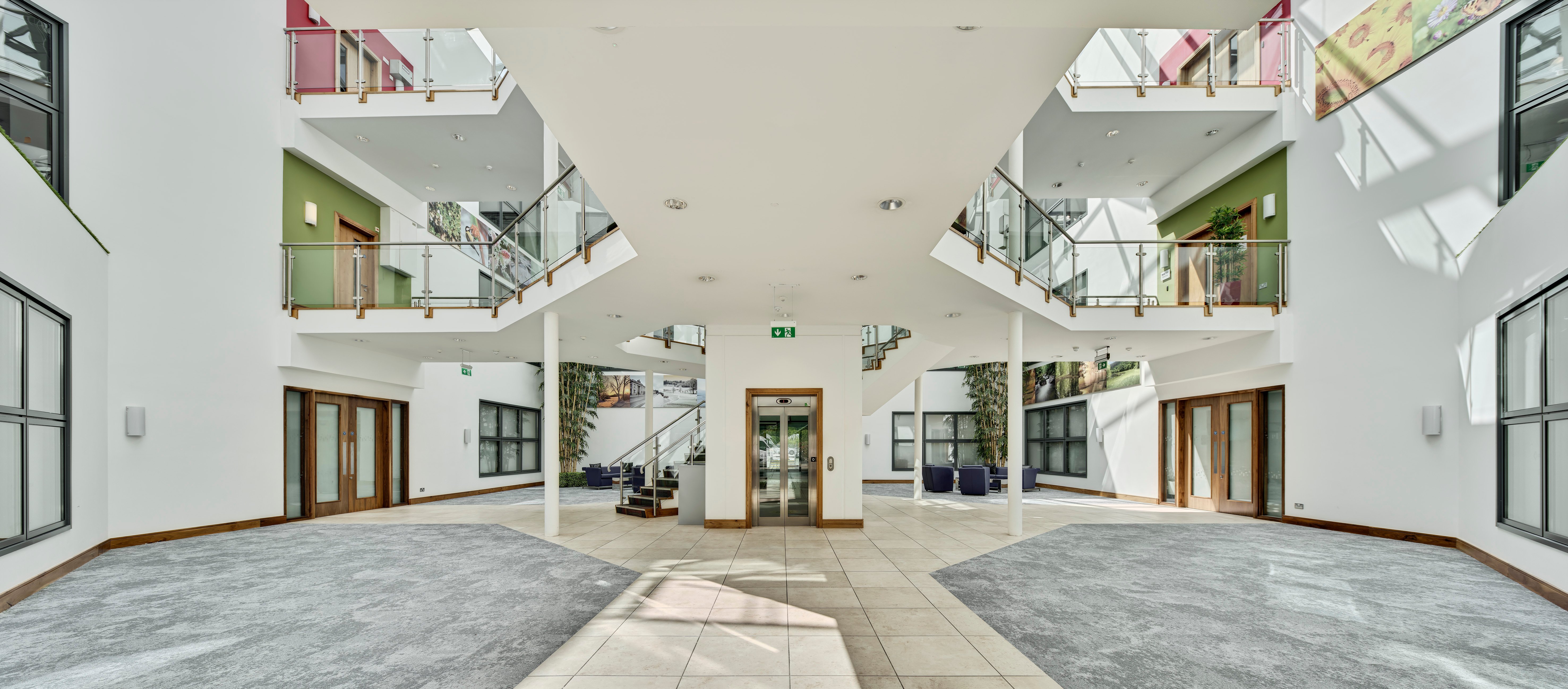 The Campus Atrium - Maynooth Reception Area 